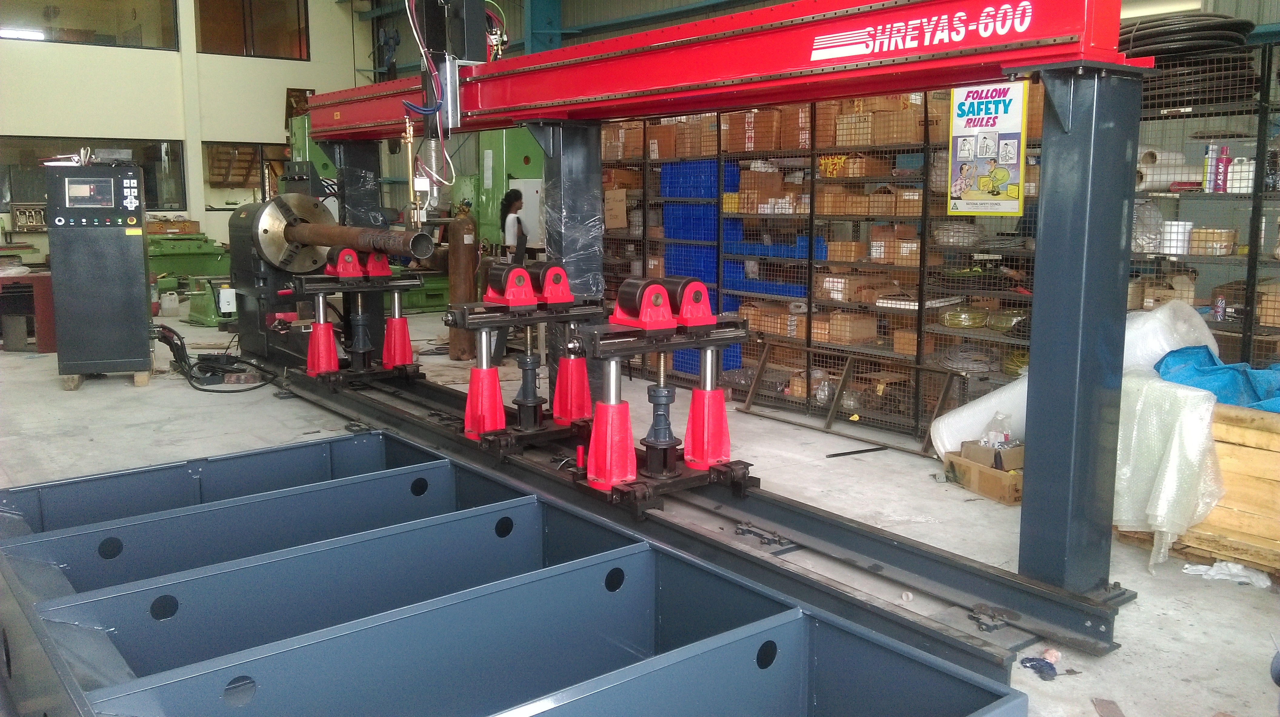 SHREYAS Machine View